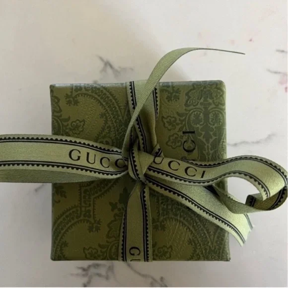 Gucci Gold-Tone GG Logo Earrings - Picture 6 of 7